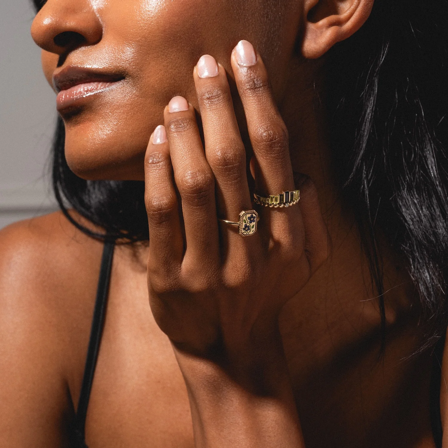 10k Dearest Morse Code Diamond Band - Image 11
