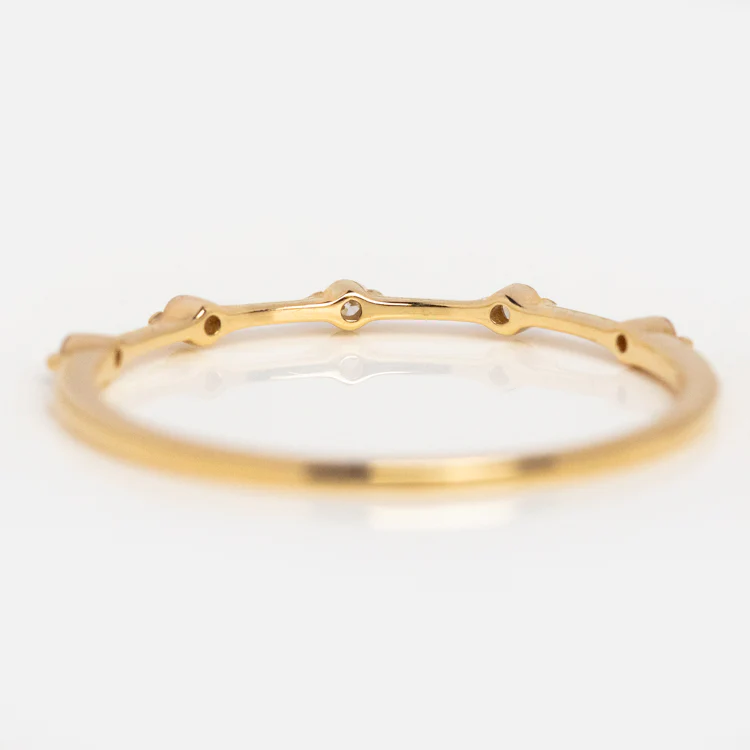 14k Diamond Constellation Band - Image 8