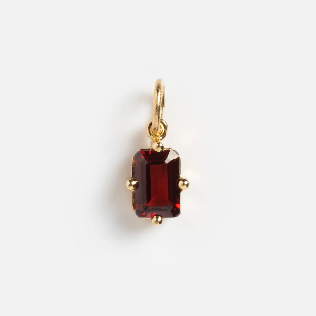 14k Mod Love Birthstone Charm - Image 8