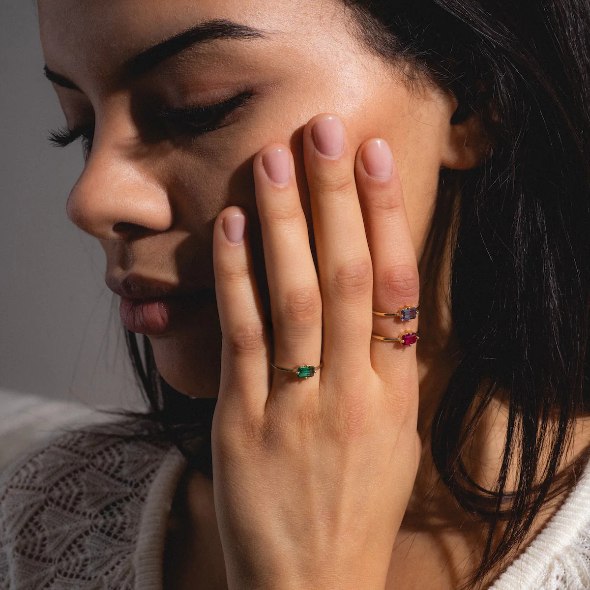 14k Mod Love Birthstone Ring - Image 3