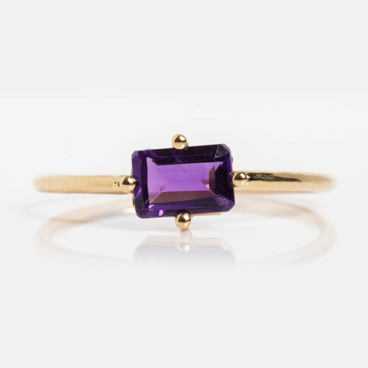 14k Mod Love Birthstone Ring - Image 9