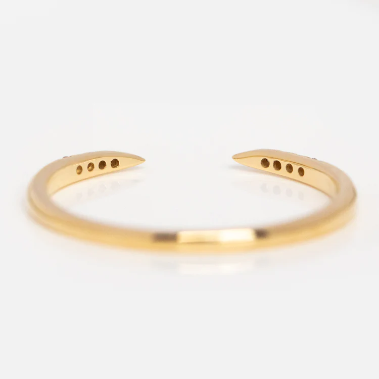 14k Open Front Stacking Ring - Image 7