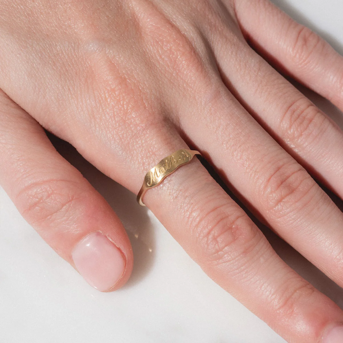 14k Ripples Customizable ID Band - Image 3
