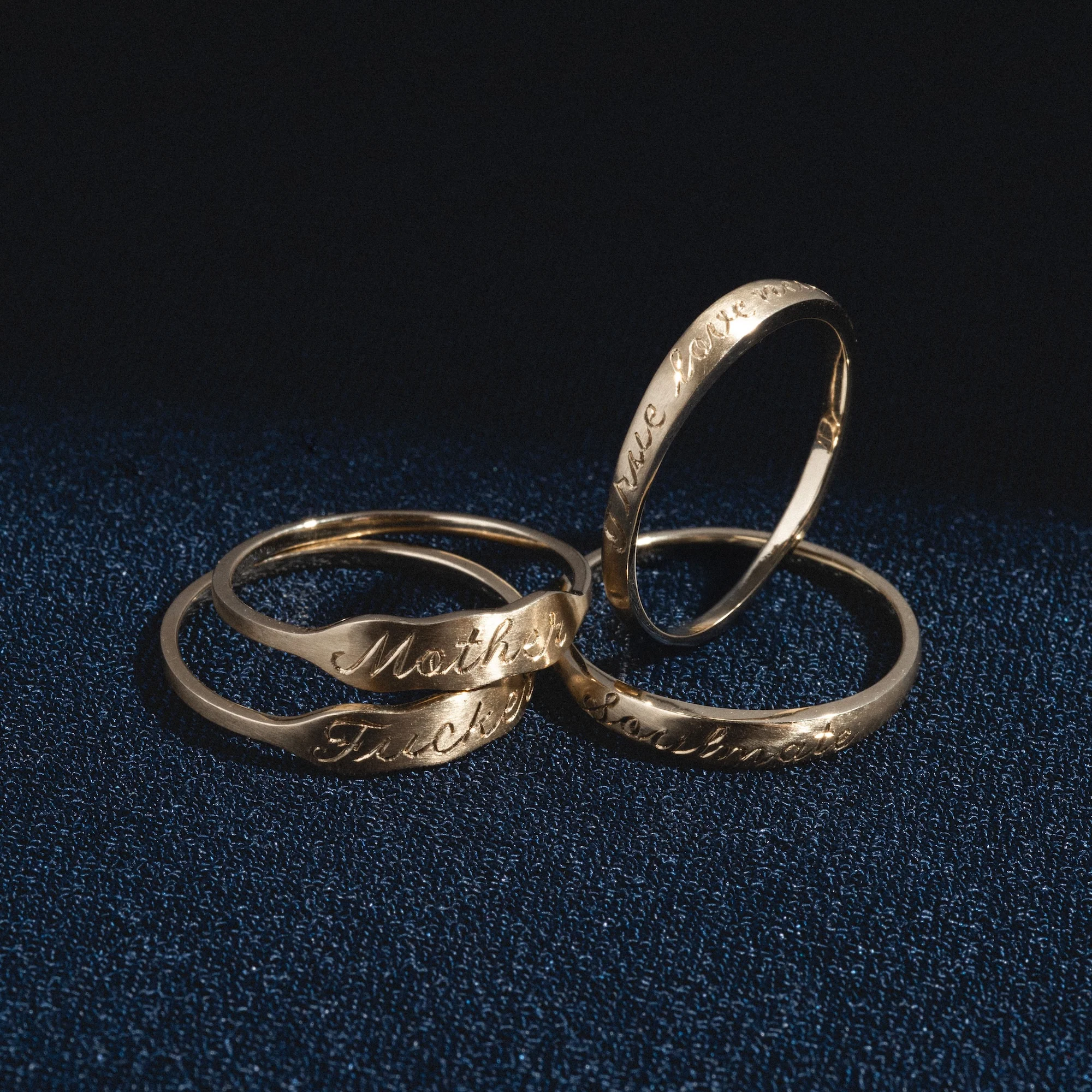 14k Ripples Customizable ID Band - Image 4