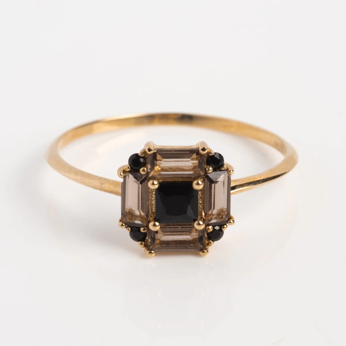 14k Vintage Inspired Art Deco Engagement Ring - Image 11