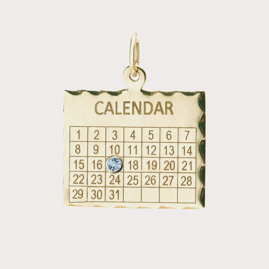 1960s Calendar Personalized Charm - Image 16