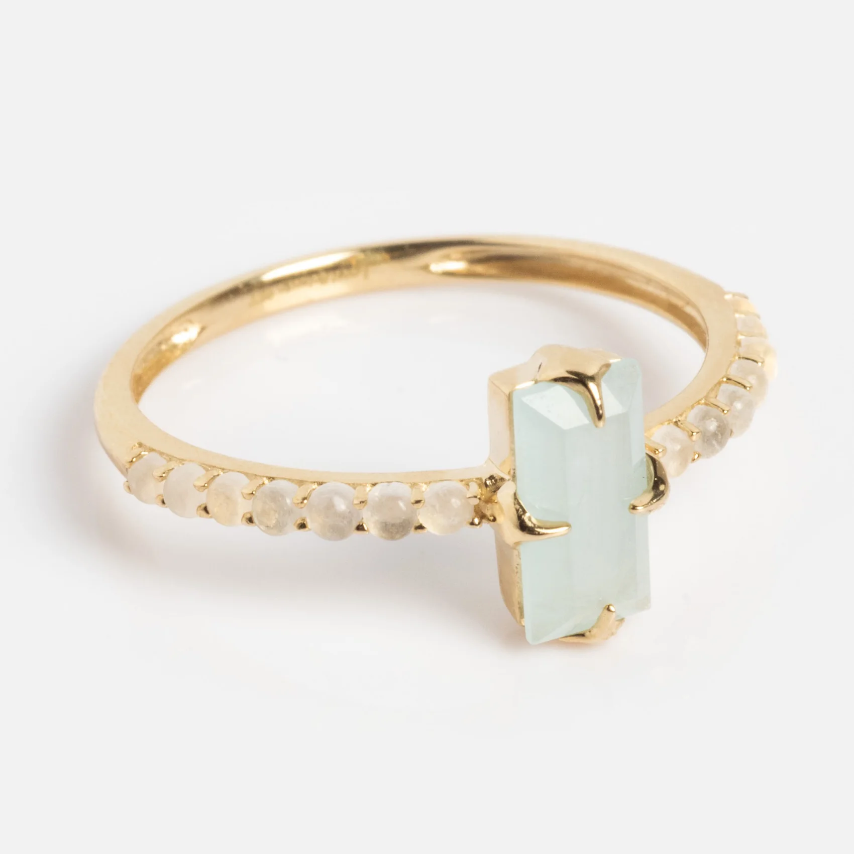 2026 March Capsule Delicate Aquamarine Solitaire Ring - Image 7