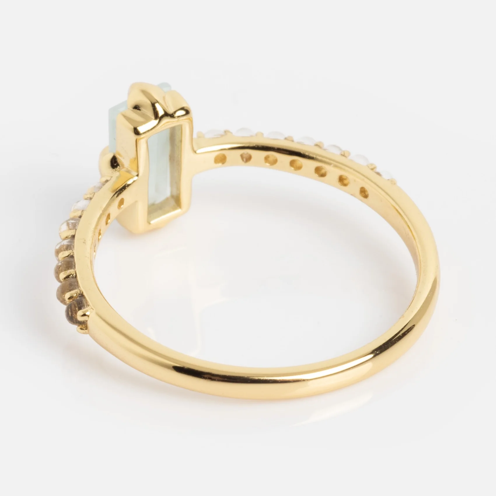 2026 March Capsule Delicate Aquamarine Solitaire Ring - Image 8