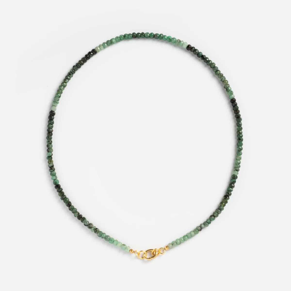 Beaded Gemstone Charm Holder Necklace - Image 27