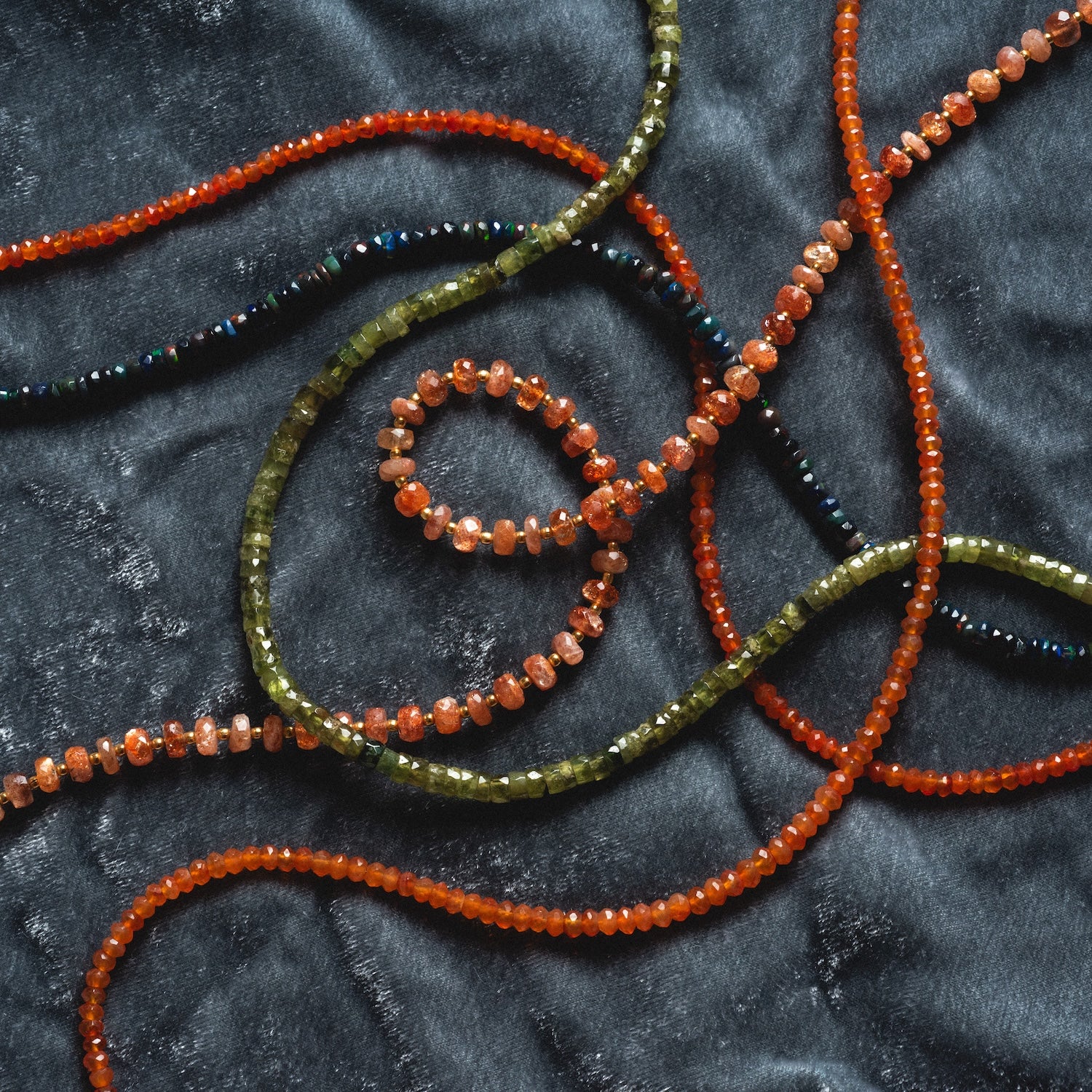 Beaded Gemstone Necklace - Image 11