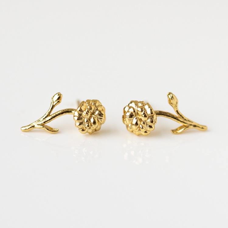 Birth Flower Earrings - Image 15