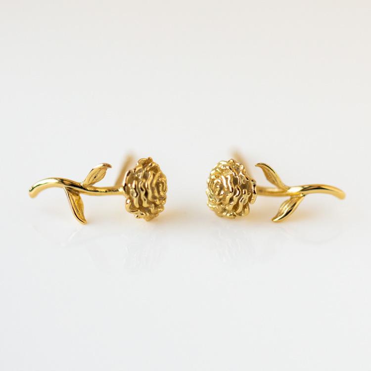 Birth Flower Earrings - Image 5