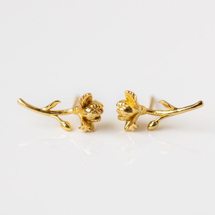 Birth Flower Earrings - Image 7