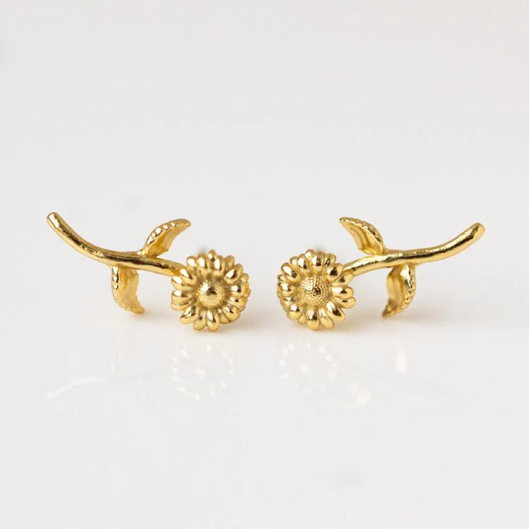 Birth Flower Earrings - Image 9