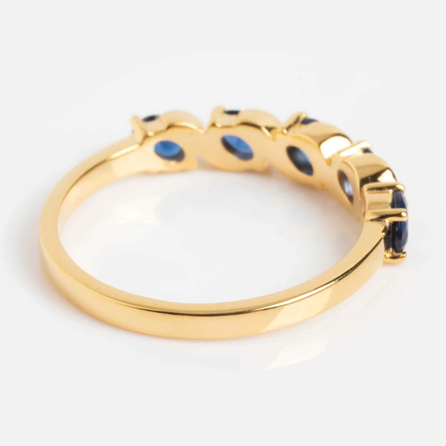 Blue Twist Vintage Inspired Ring - Image 7