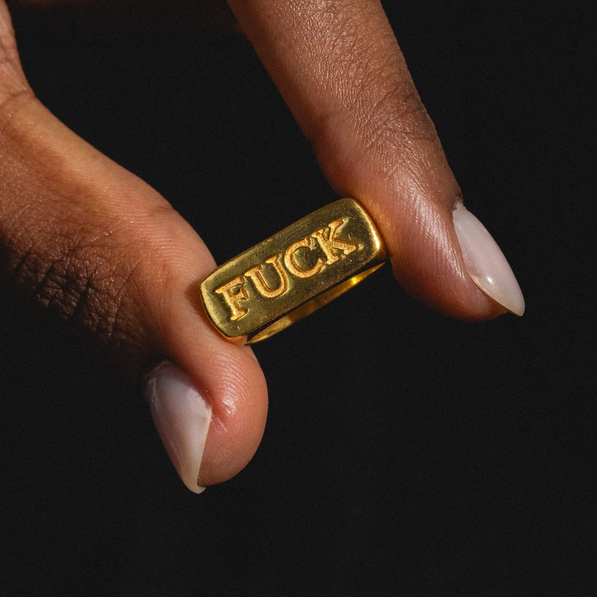 Bold Fuck Ring - Image 4