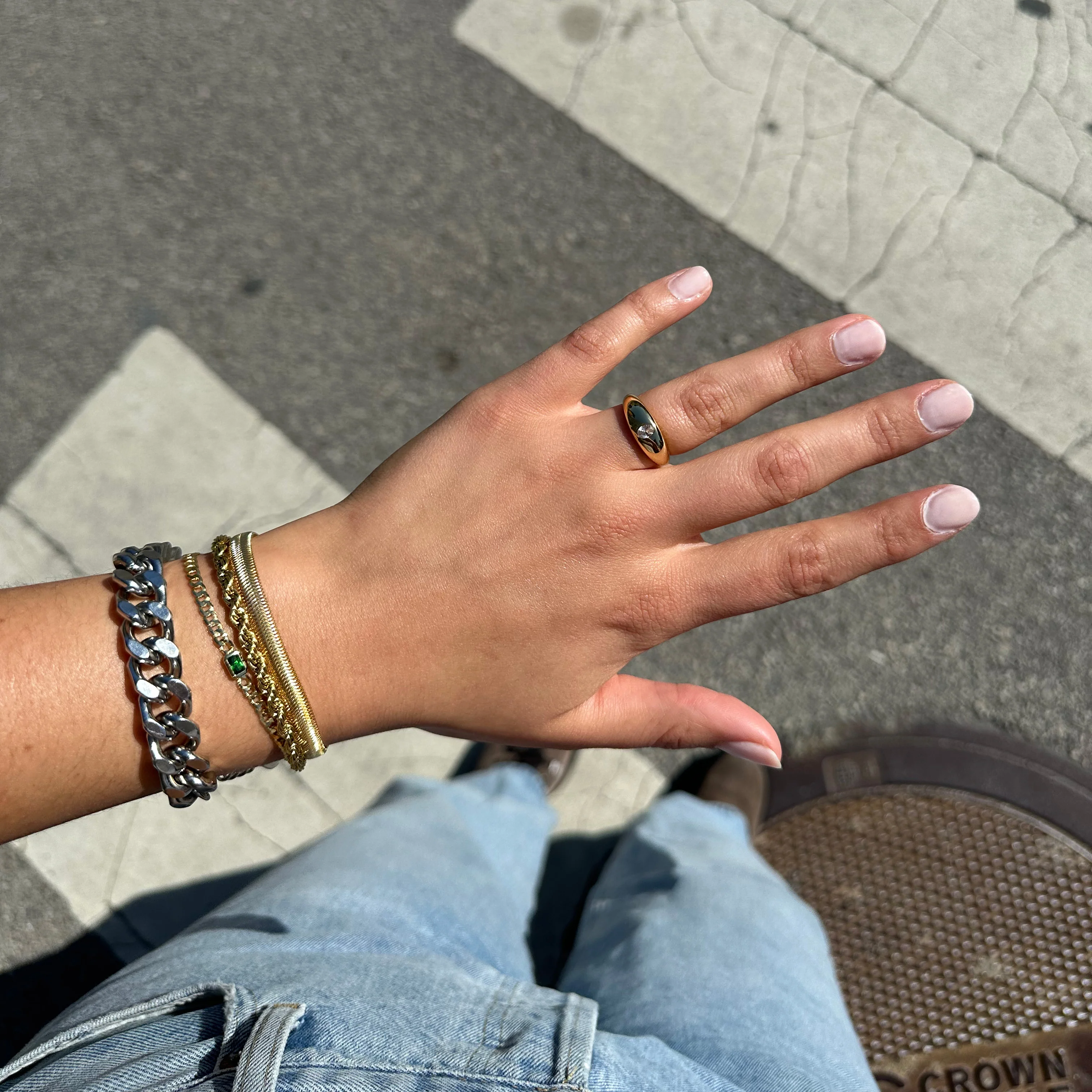 Bold Rope Chain Bracelet - Image 4