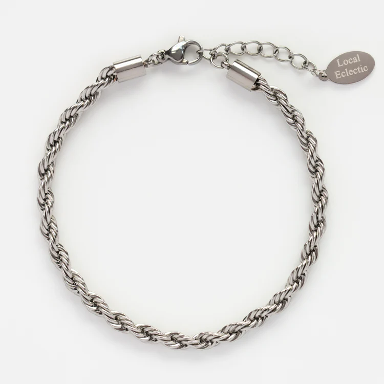 Bold Rope Chain Bracelet - Image 7