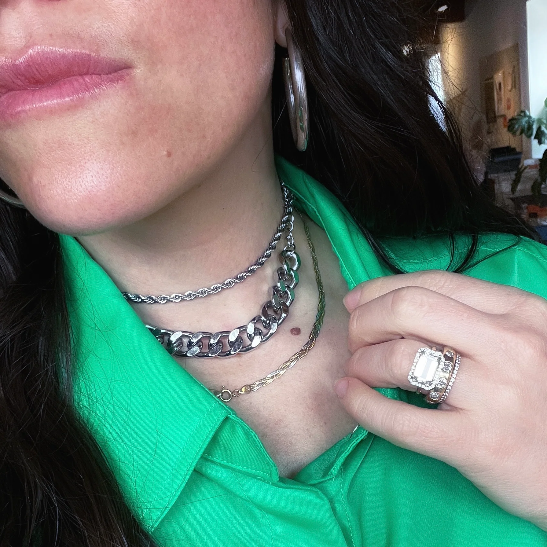 Bold Rope Chain Necklace - Image 7