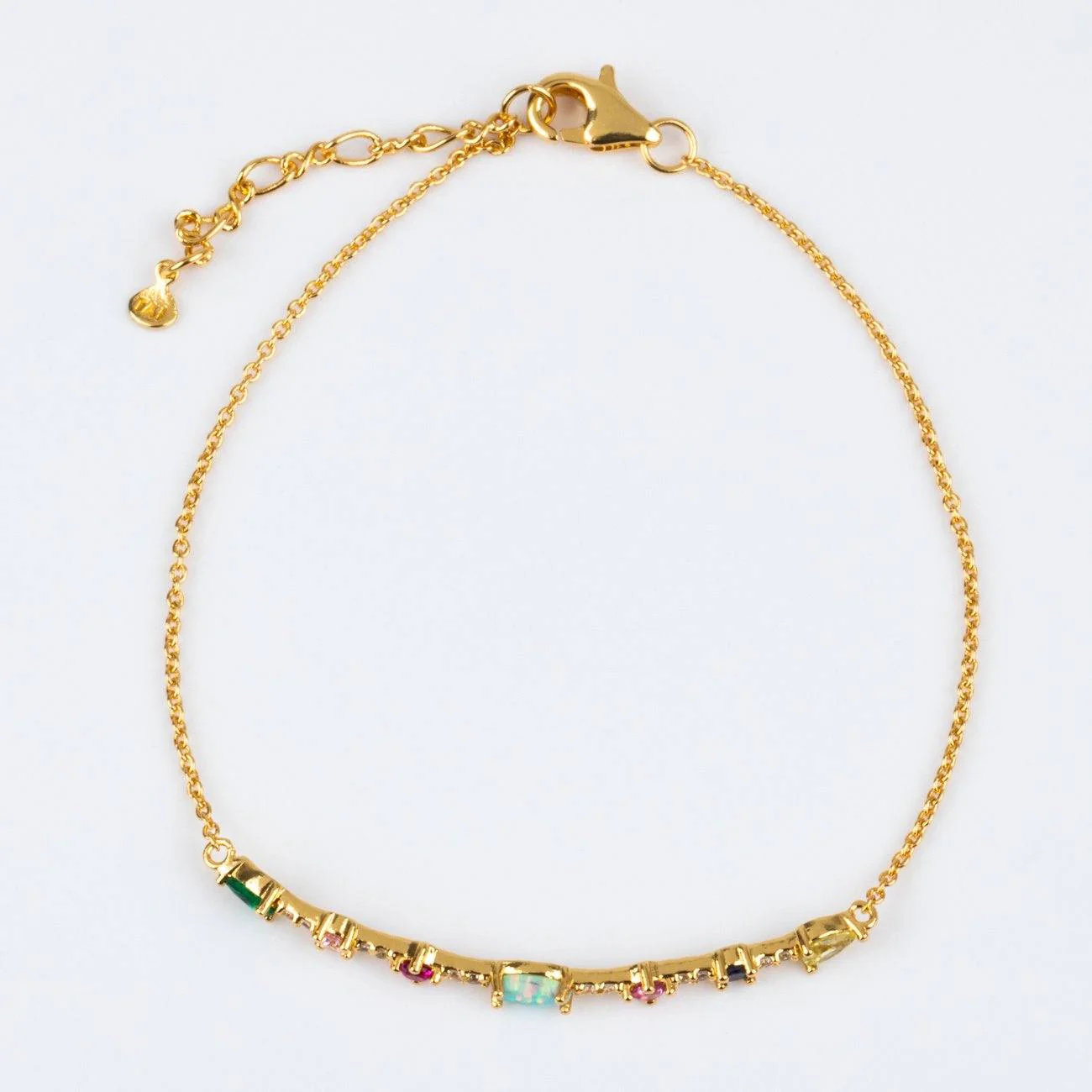Colorful Mixed Stone Bracelet - Image 5