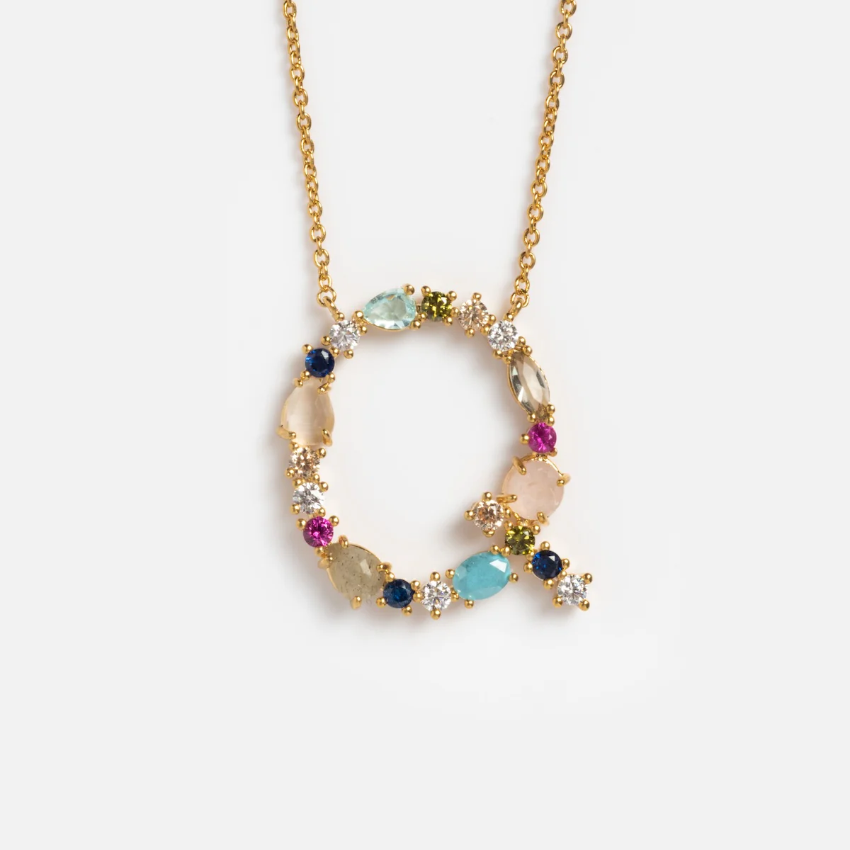 Colorful Monogram Pendant - Image 28
