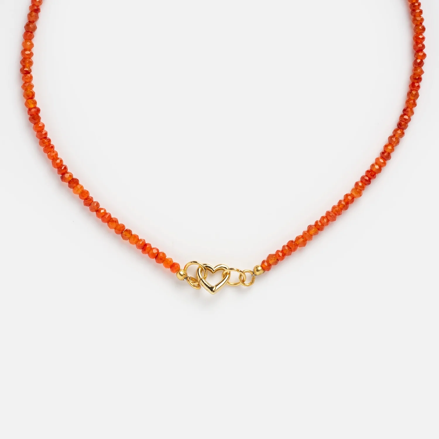 Customizable Beaded Gemstone Charm Holder Necklace - Image 15