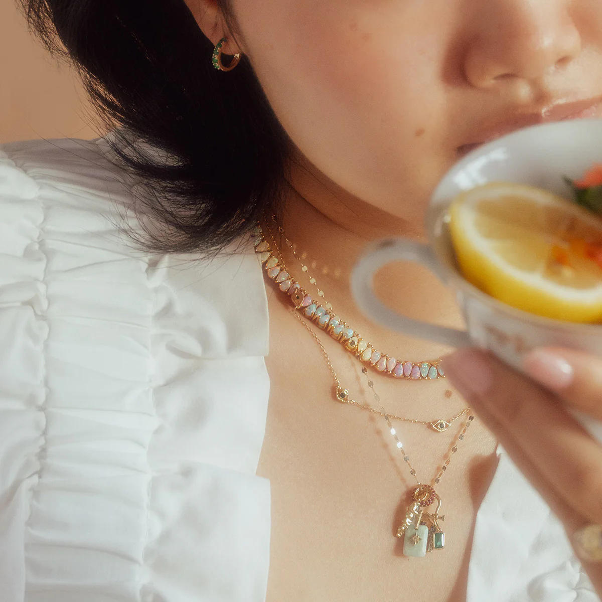 Opal Dancing Dreams Tennis Necklace - Image 5