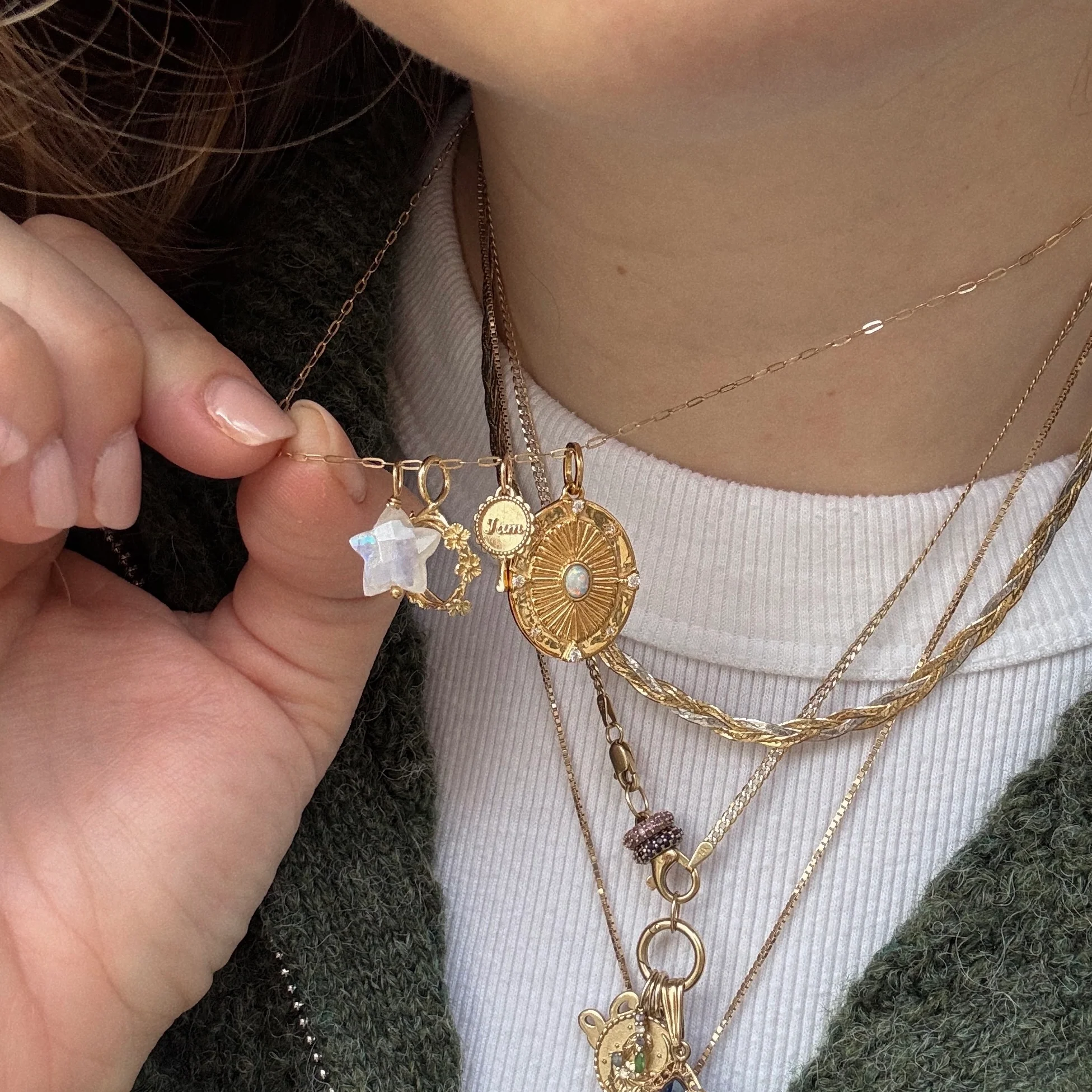 Devi Arts Collective x Local Eclectic Carved Crystal Charms - Image 5