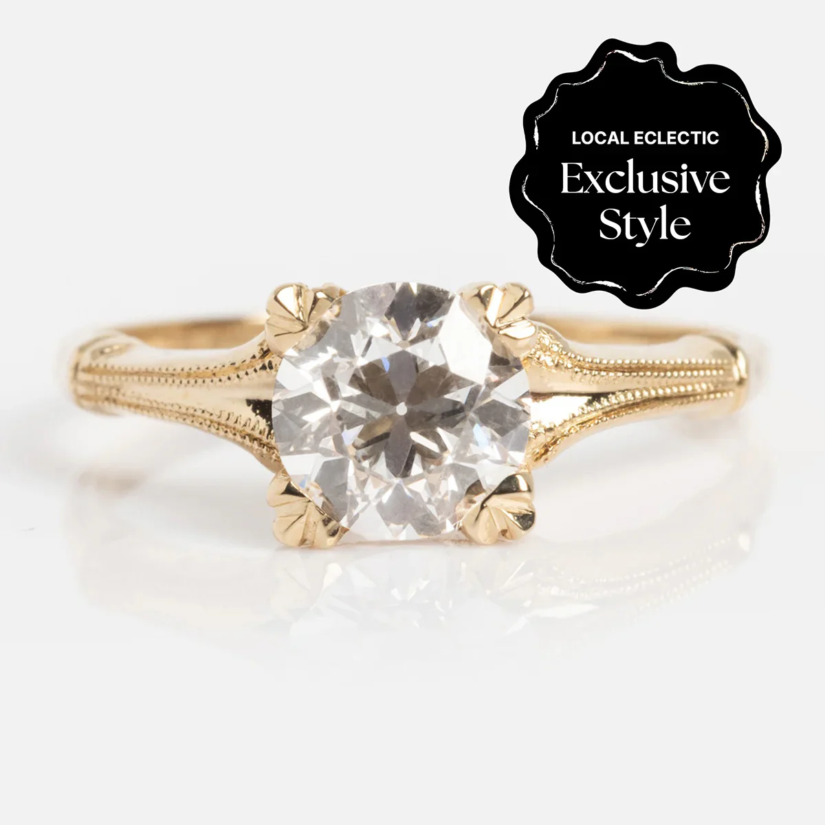 14k Diamond Elara Ring