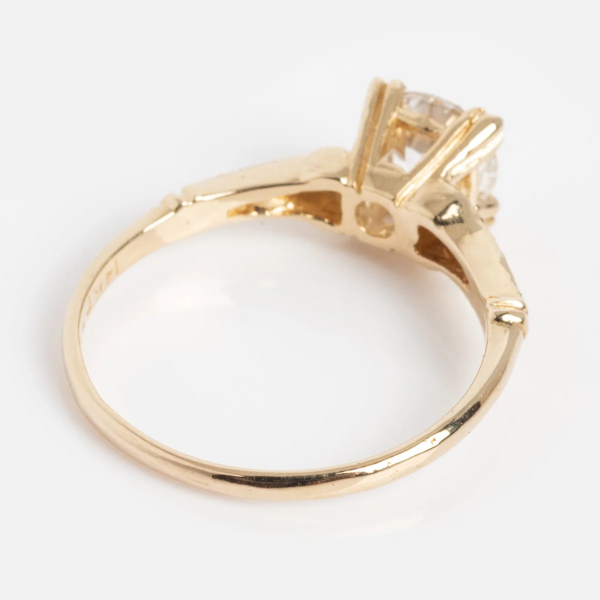 14k Diamond Elara Ring - Image 8