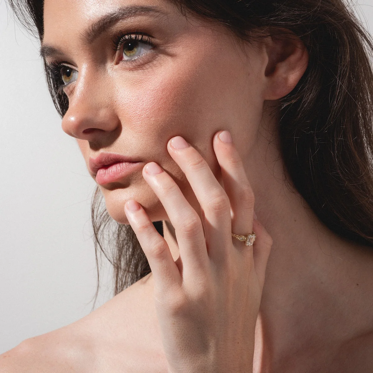 14k Diamond Enchantress Ring - Image 4
