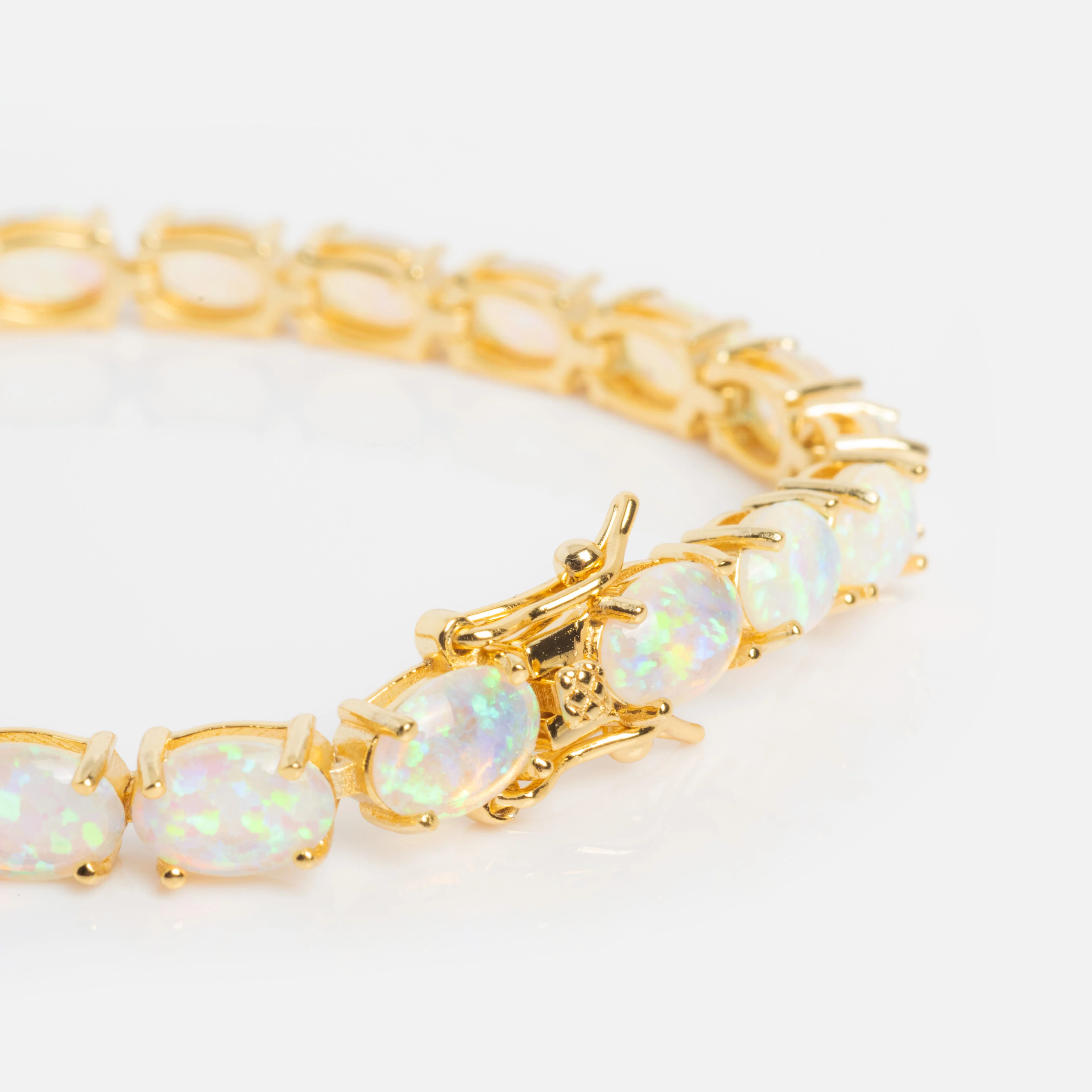 Eternal Blue Opal Tennis Bracelet - Image 7
