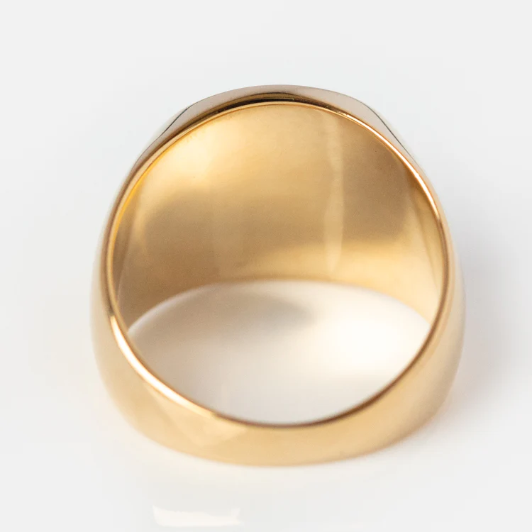Everything Will Be Ok Pinky Signet Ring - Image 7