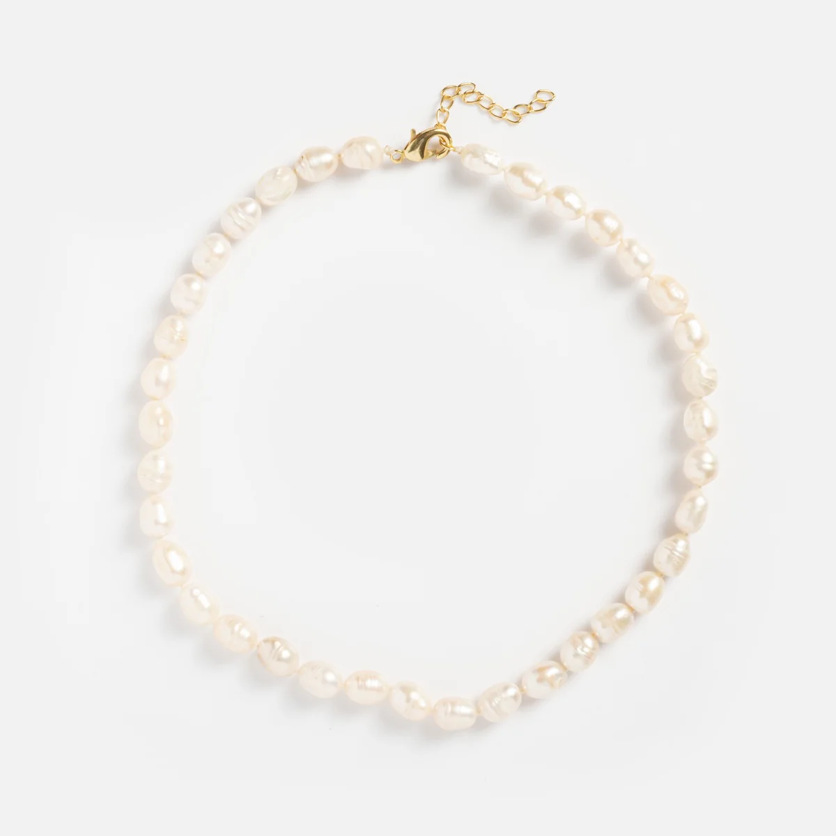 Freshwater Pearl Knotted Necklace - Image 7