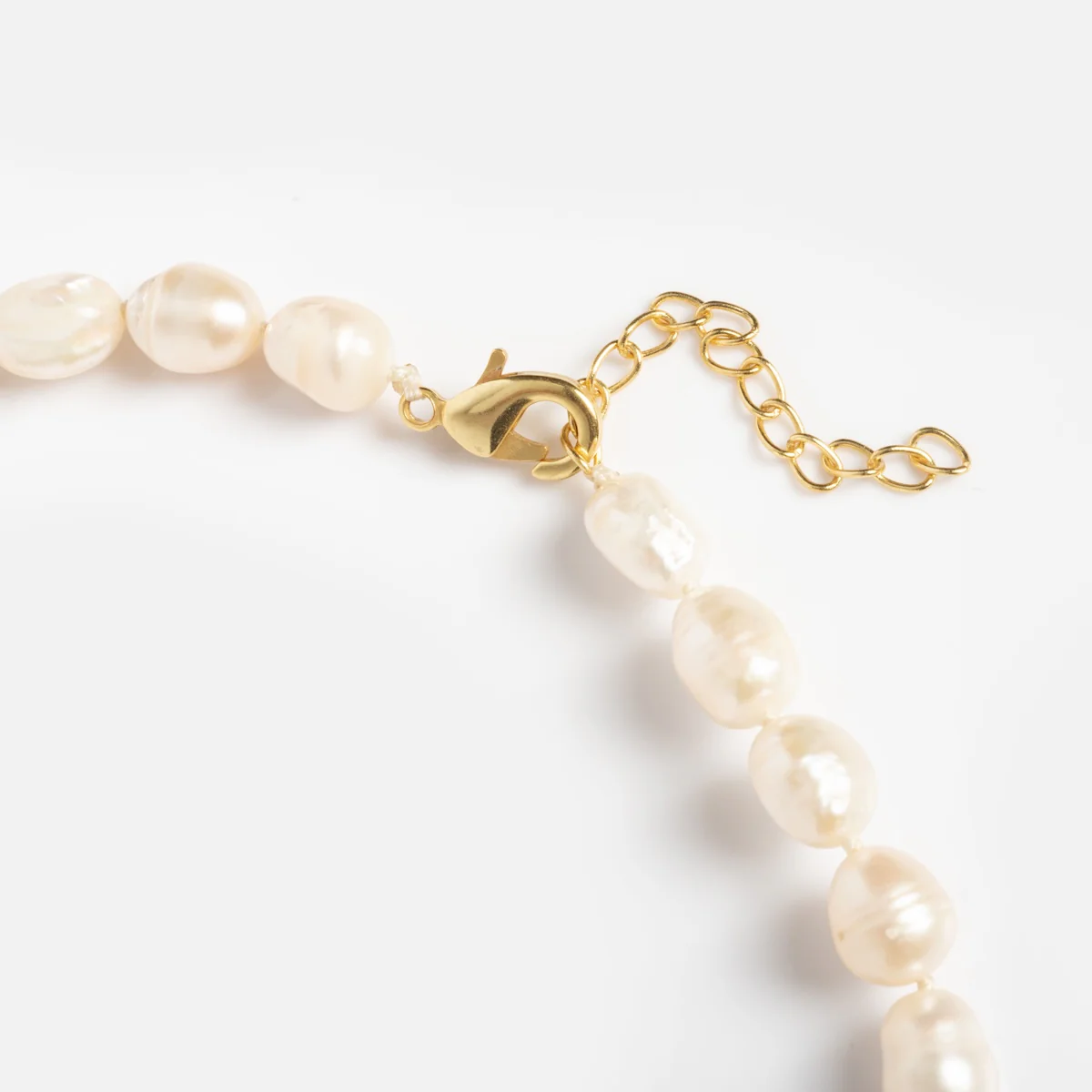Freshwater Pearl Knotted Necklace - Image 8
