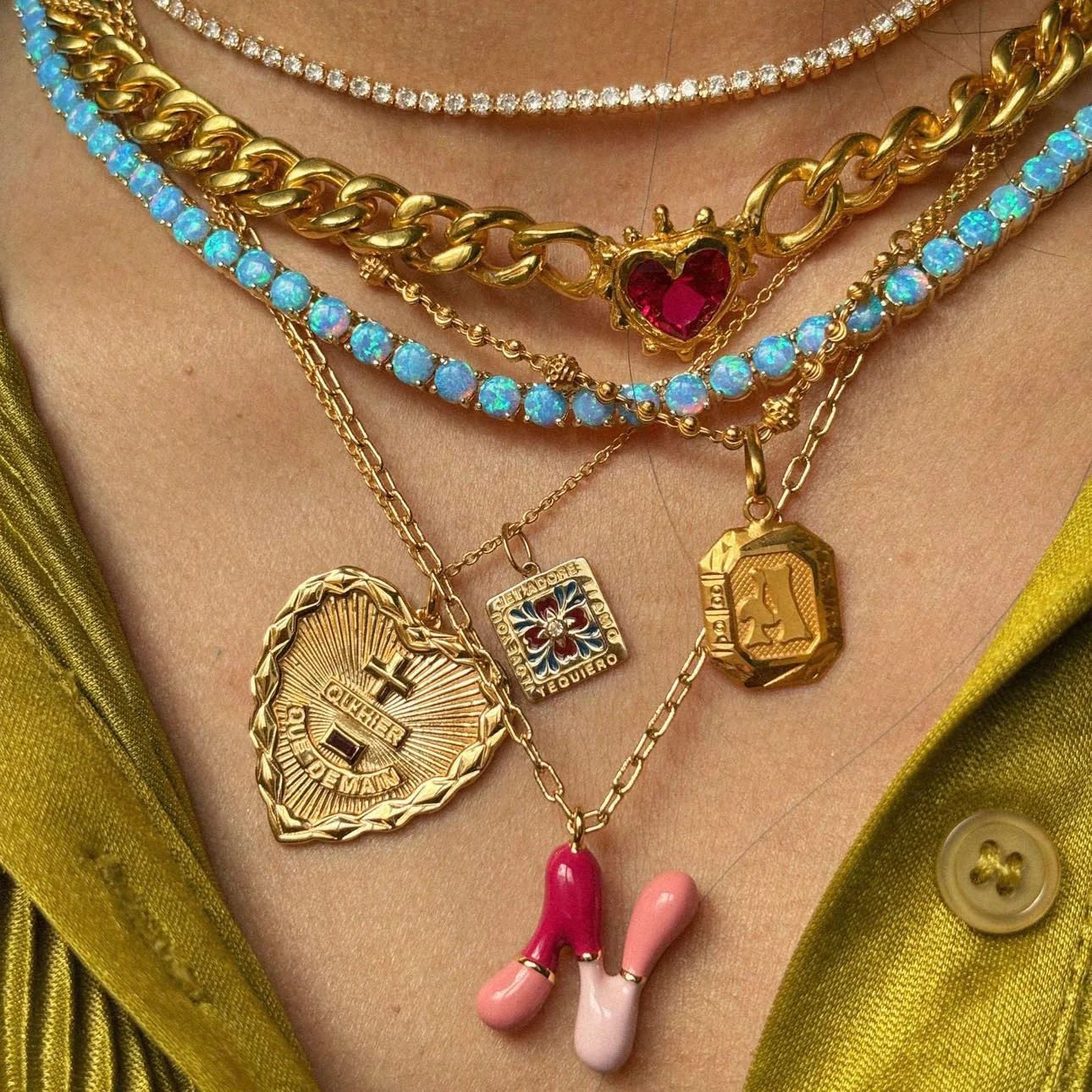 Grand Heiress Tennis Necklace - Image 11