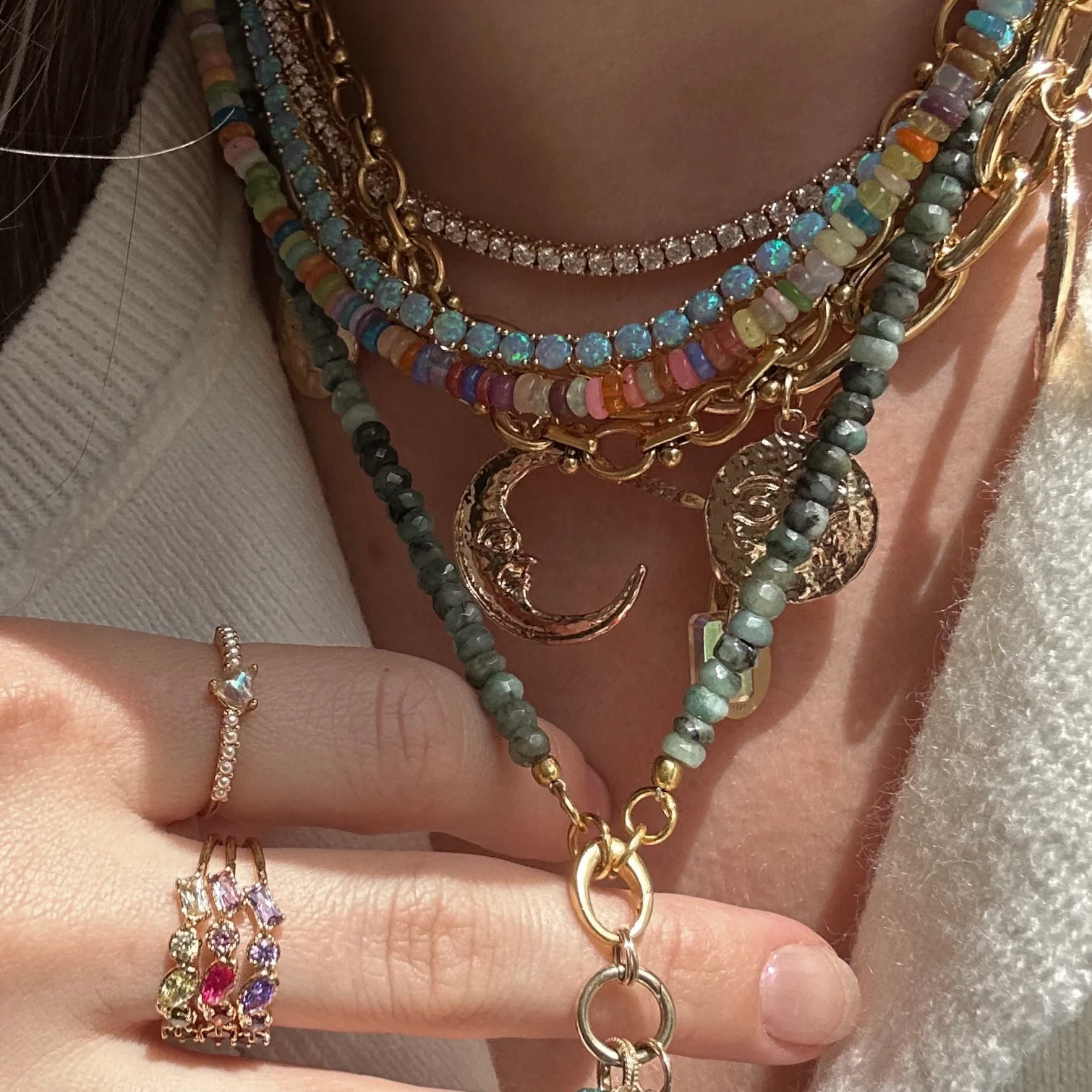 Grand Heiress Tennis Necklace - Image 9