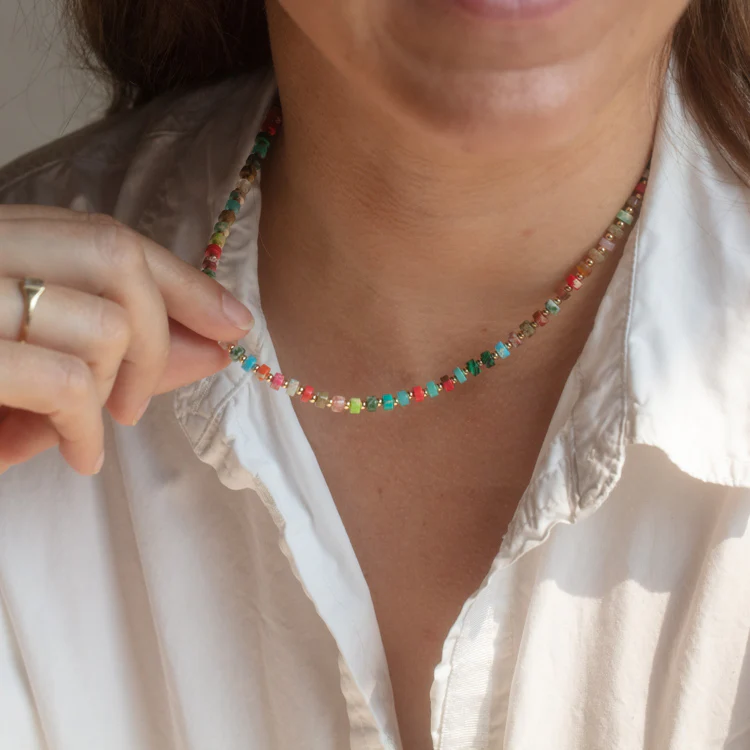 Janet Beaded Necklace - Image 3