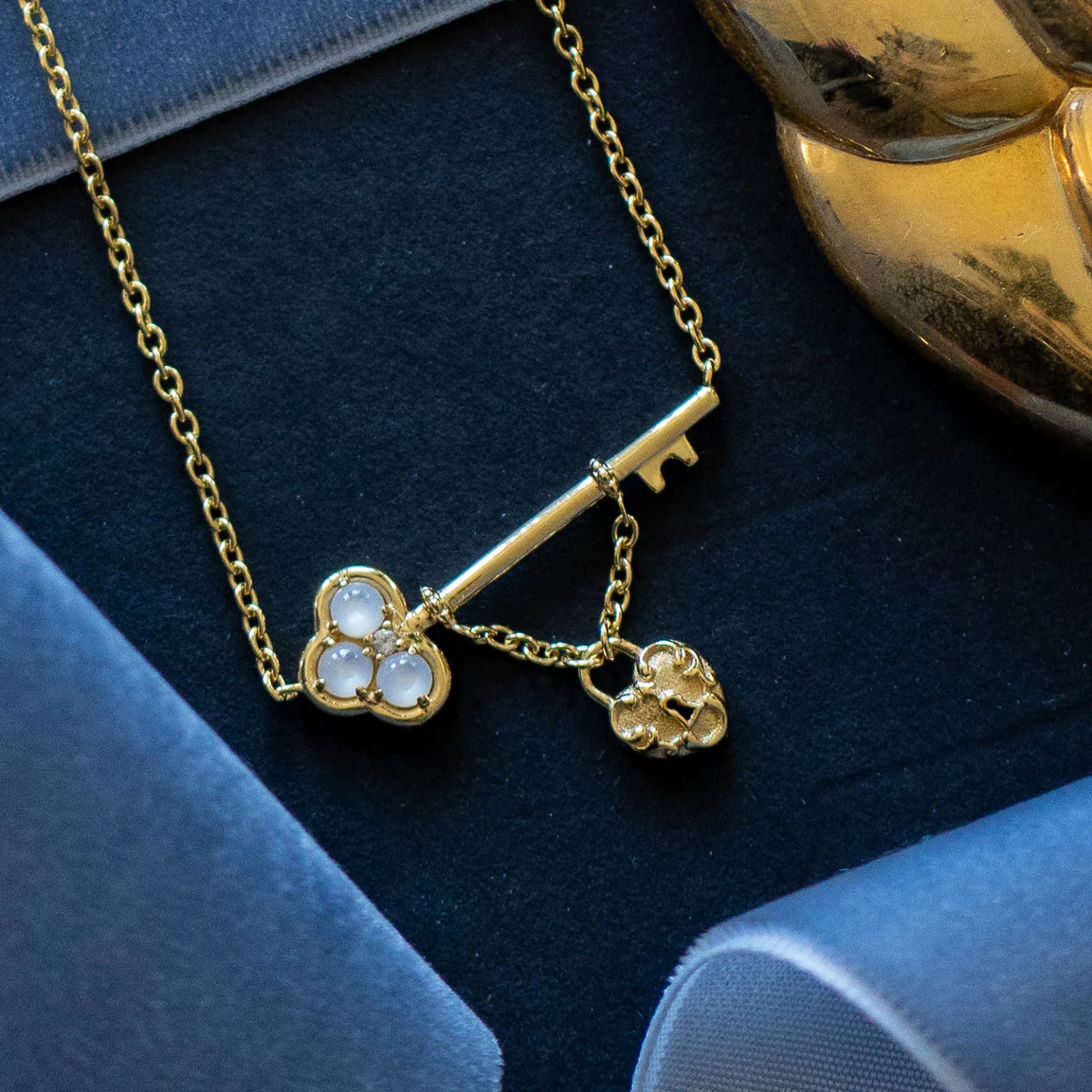 Lock and Key Necklace - Image 3