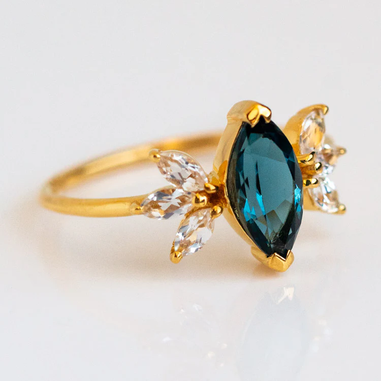 Gemstone Firefly Ring - Image 9