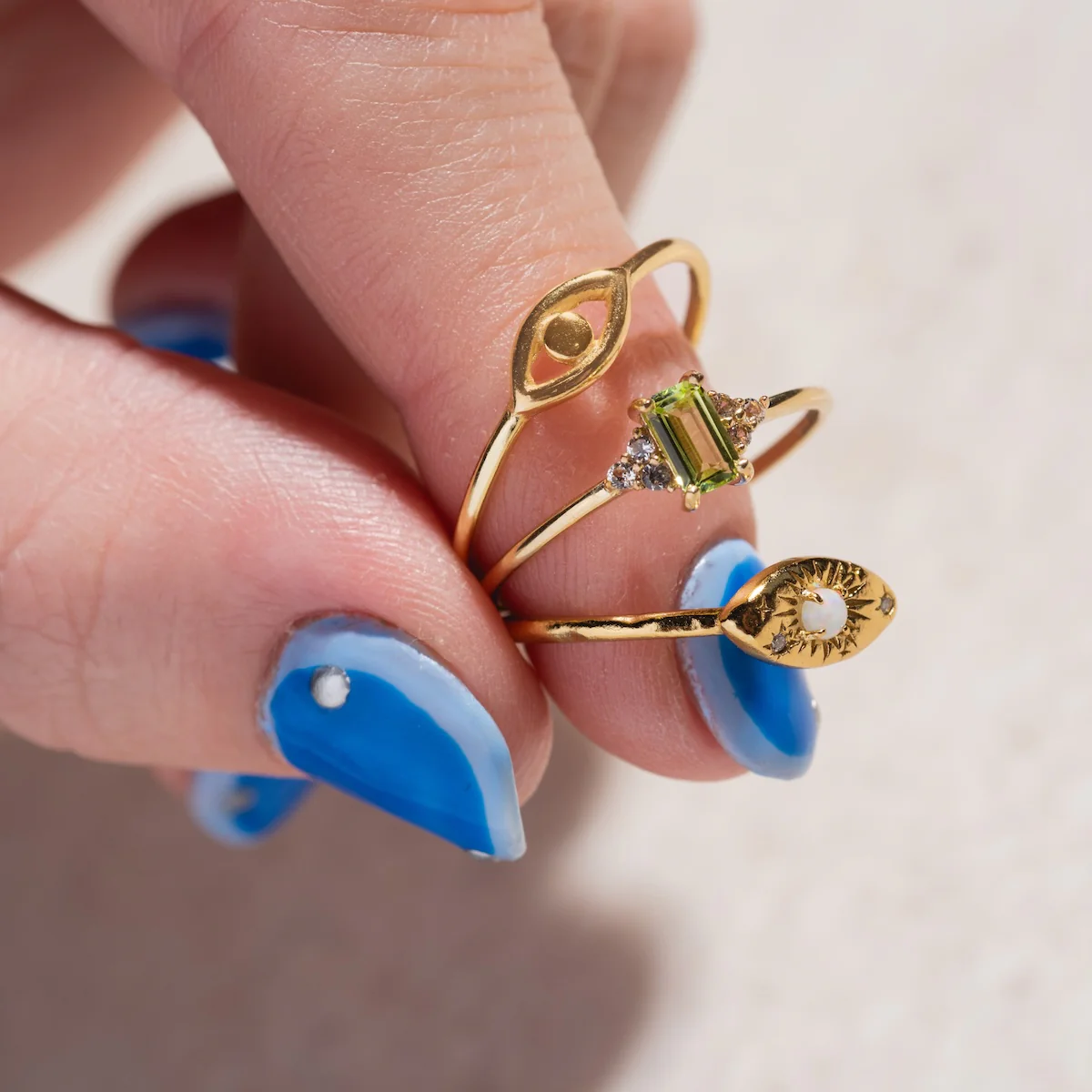 Opal Amulet Ring - Image 3