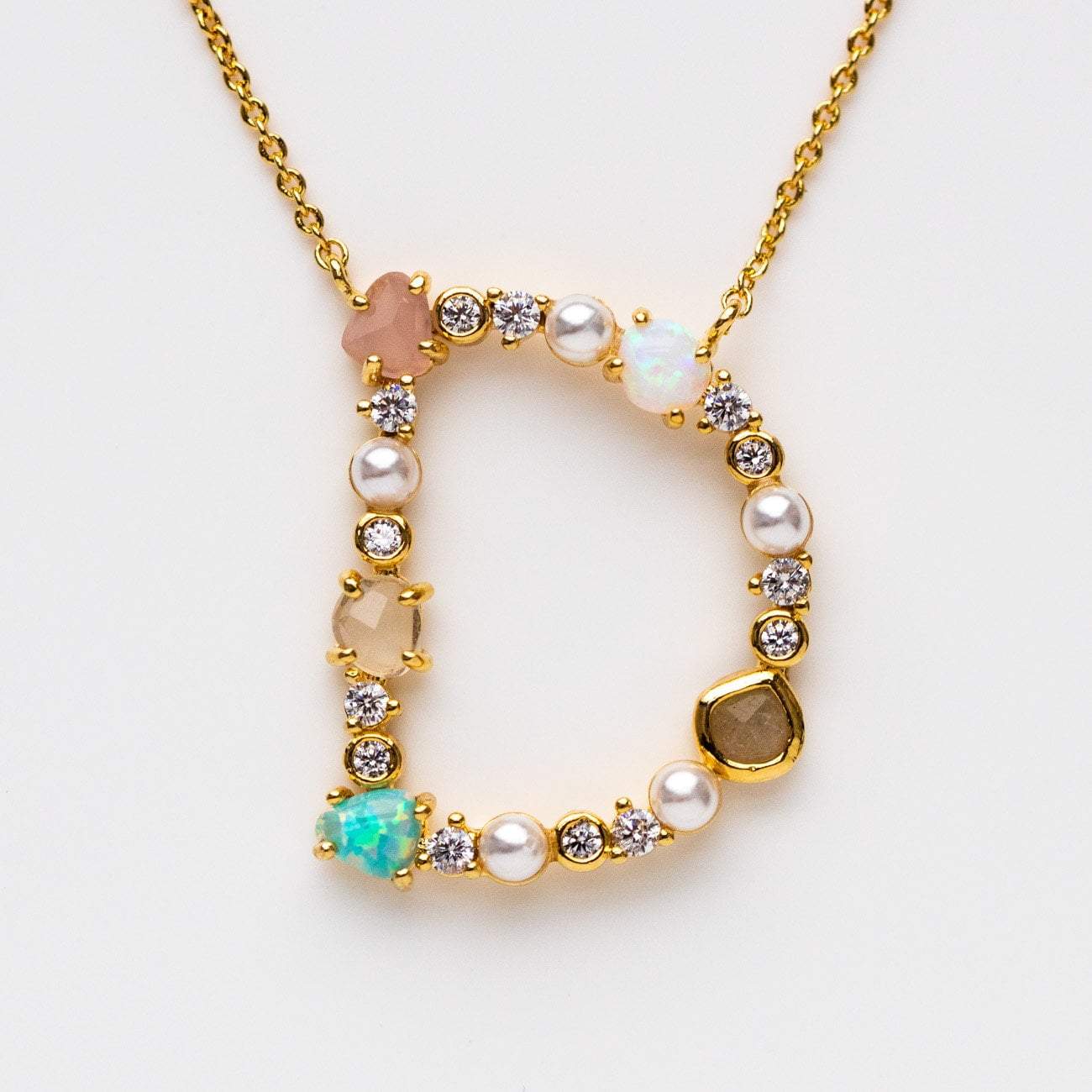 Opal Monogram Pendant - Image 10