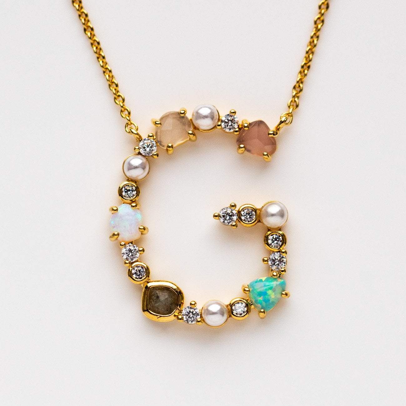Opal Monogram Pendant - Image 13