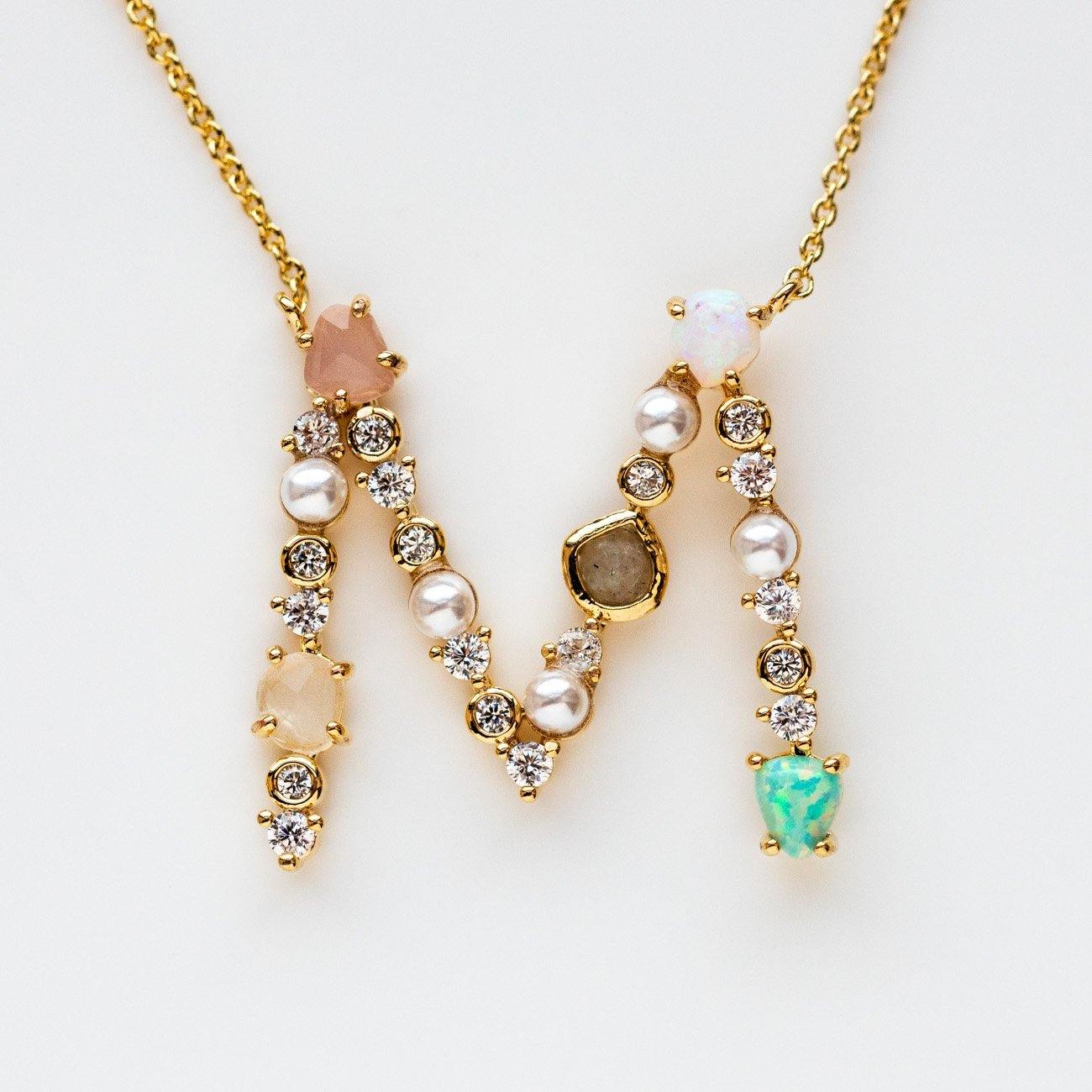 Opal Monogram Pendant - Image 19