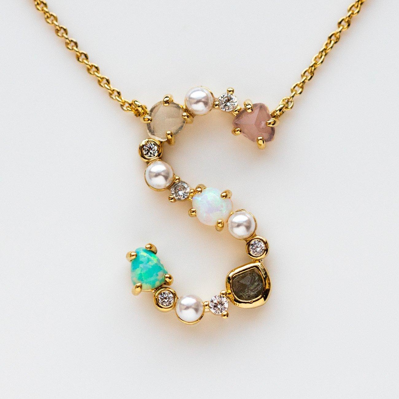 Opal Monogram Pendant - Image 25