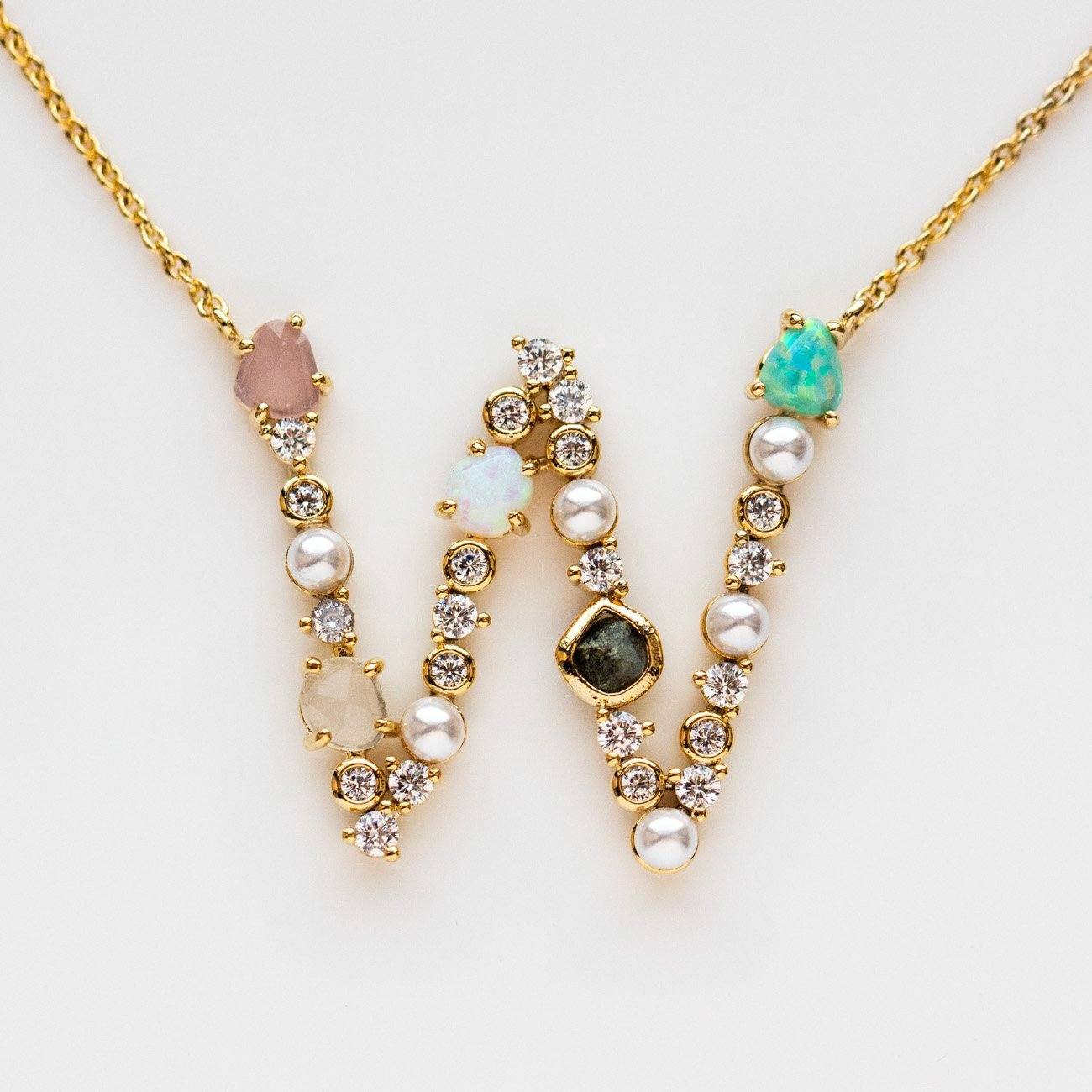 Opal Monogram Pendant - Image 29