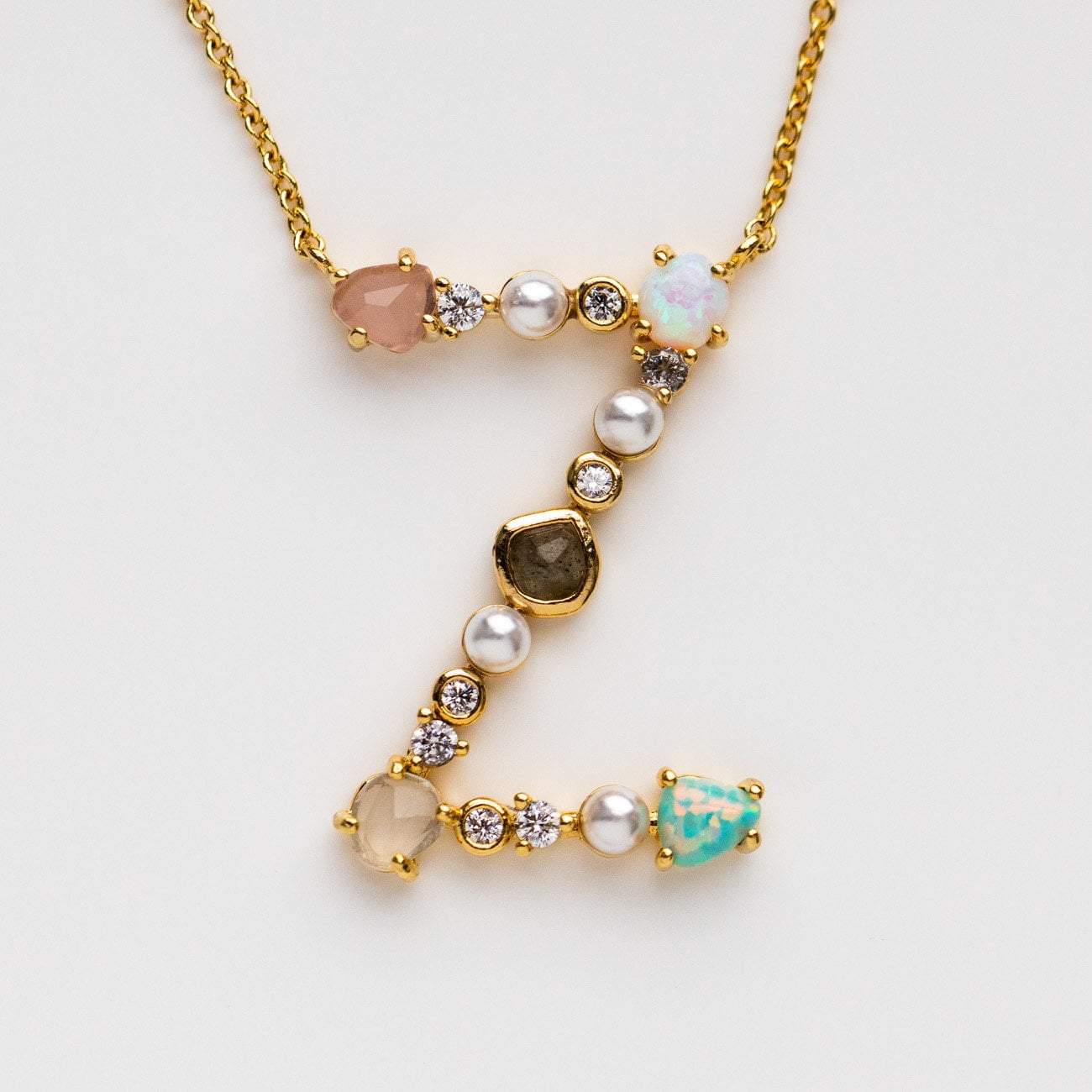 Opal Monogram Pendant - Image 32