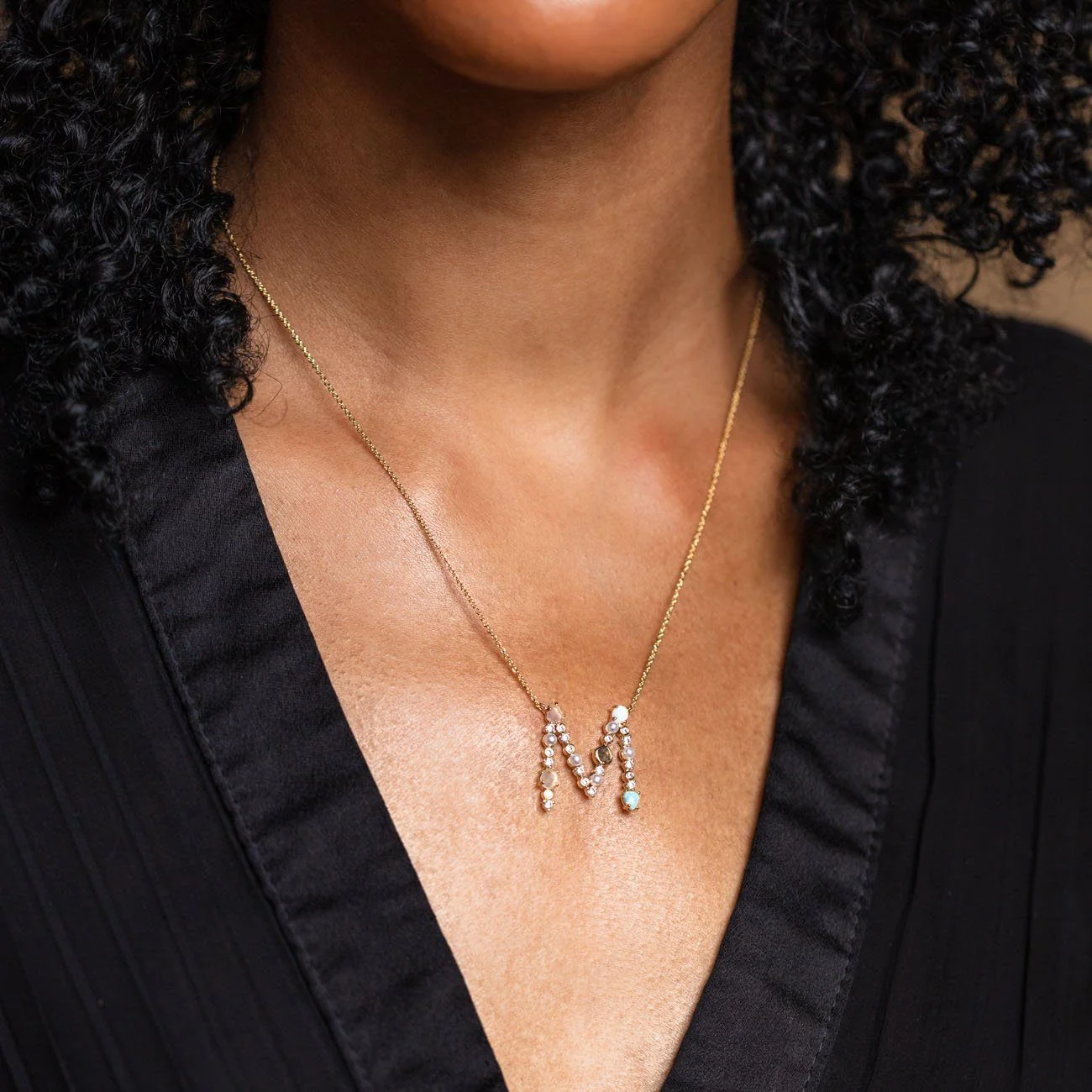 Opal Monogram Pendant - Image 4