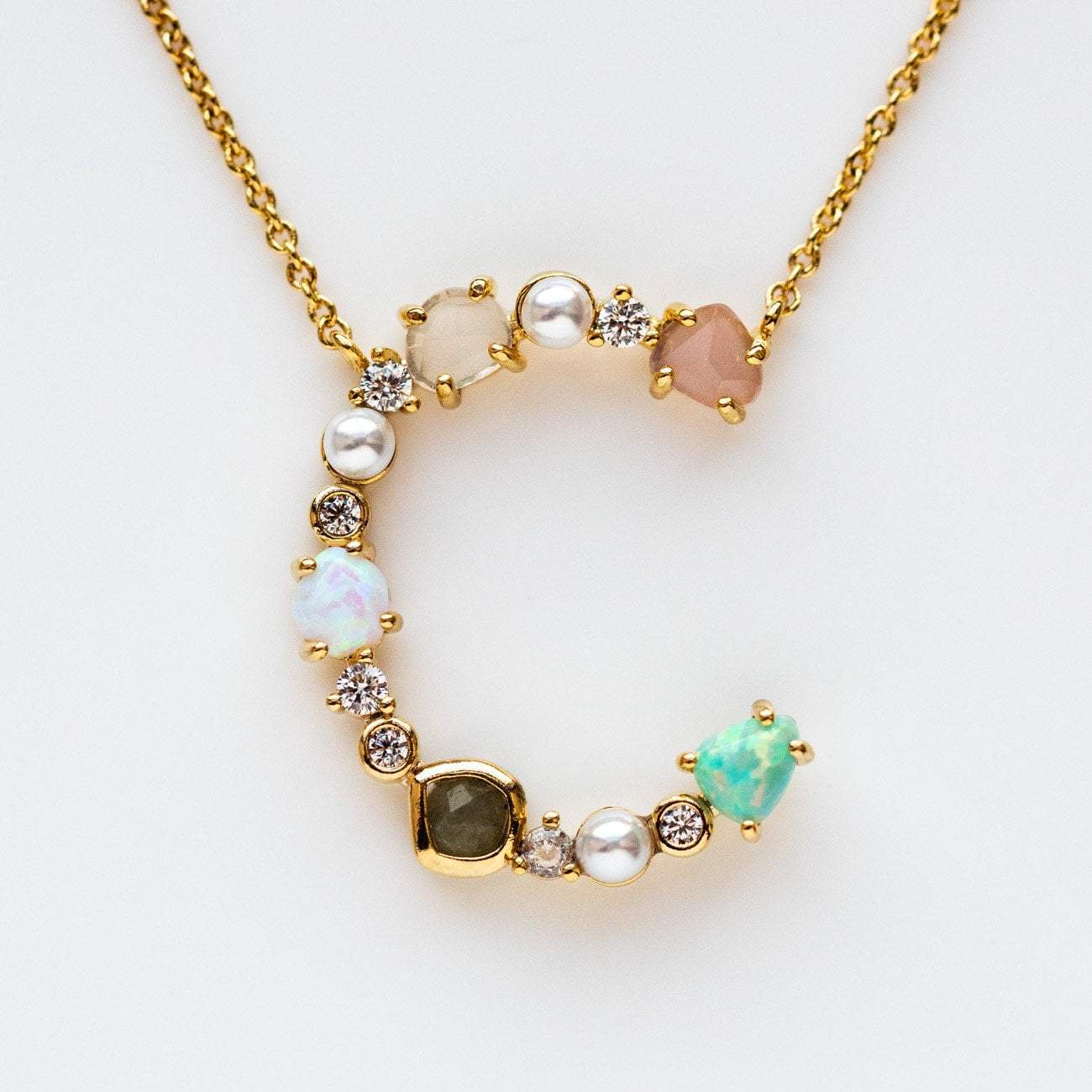 Opal Monogram Pendant - Image 9