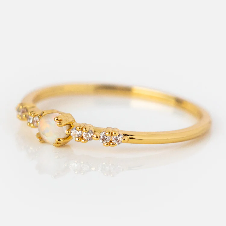 Opal Sparkle Ring - Image 6